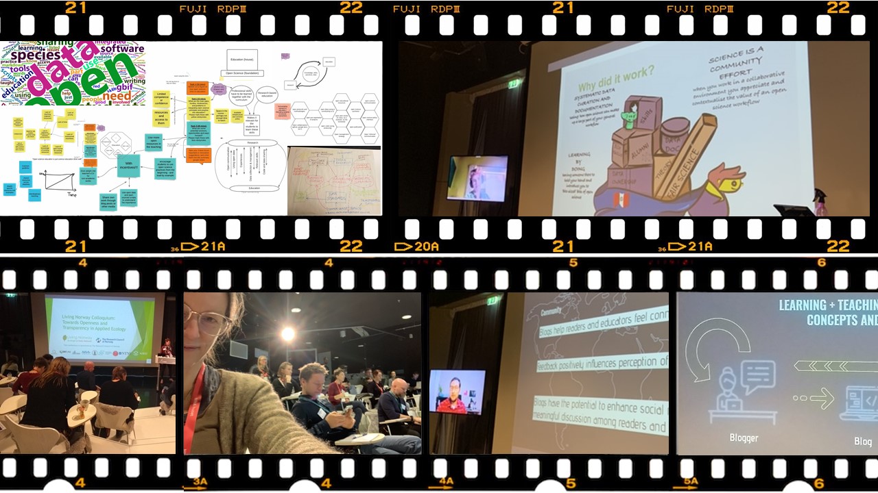 A glimpse into the Living Norway 2020 Education and Open Science workshop